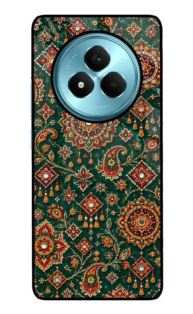 Green Pataka Realme Narzo 80 Pro 5G Metal Case Back Cover by Casekaro