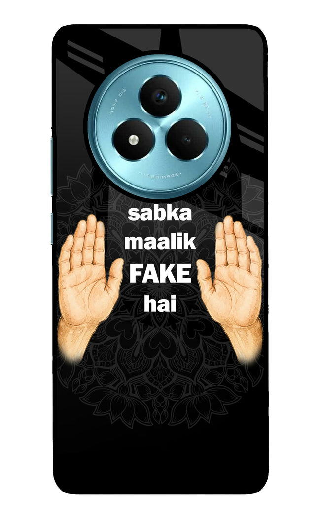 Sabka Malik Fake Realme Narzo 80 Pro 5G Metal Case Back Cover by Casekaro
