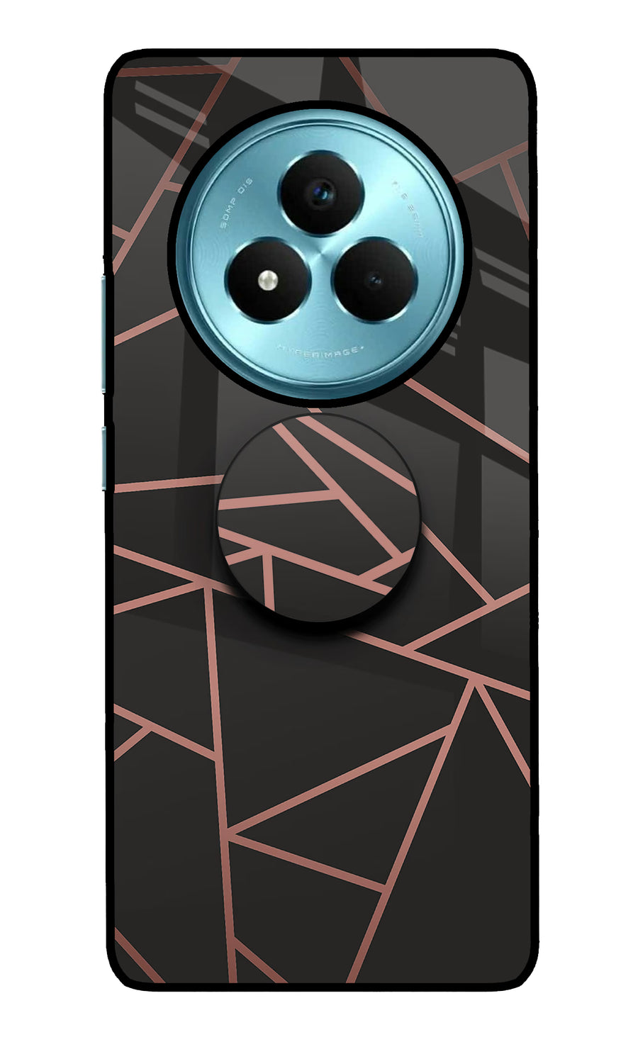 Geometric Pattern Realme Narzo 80 Pro 5G Pop Case, Metal case