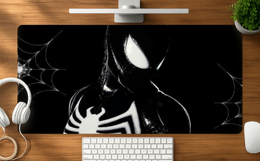 Dark Web mousepad mockup - 23x11 inch large gaming desk mat by Casekaro