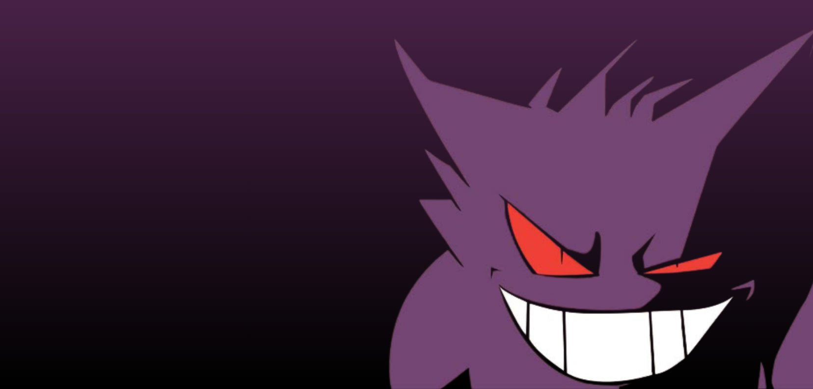 Purple Ghost mousepad design - 23x11 inch large gaming desk mat by Casekaro