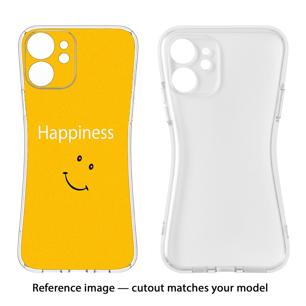 Happiness With Smiley iPhone 13 Pro Soft Case Back Cover by Casekaro
