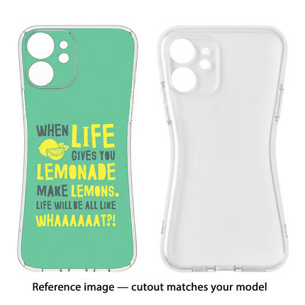 Quote Oppo Reno12 5G Soft Case Back Cover by Casekaro