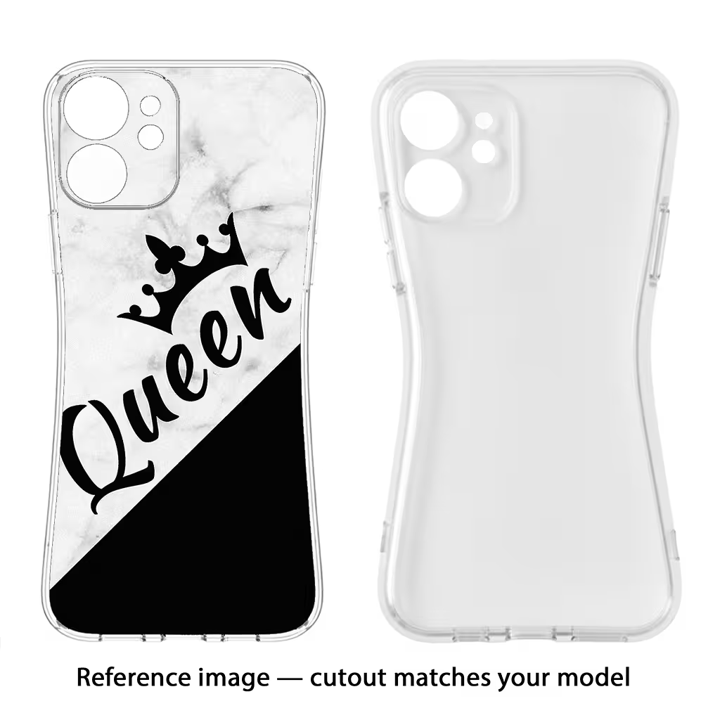 Queen iPhone 14 Pro Soft Case Back Cover by Casekaro