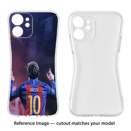 Messi Realme 8/8 Pro (not 5G) Soft Case Back Cover by Casekaro