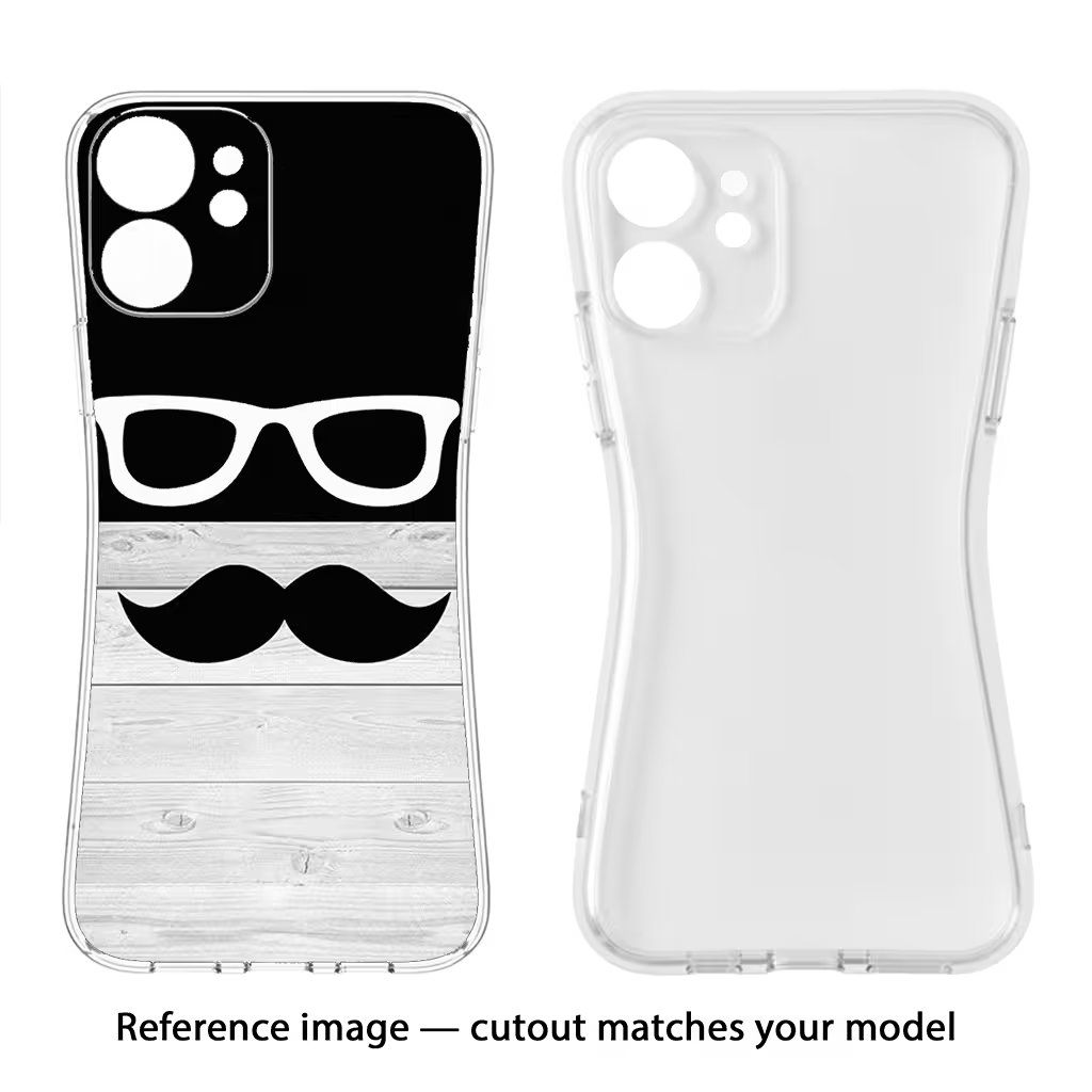 Mustache Samsung A26 Soft Case Back Cover by Casekaro