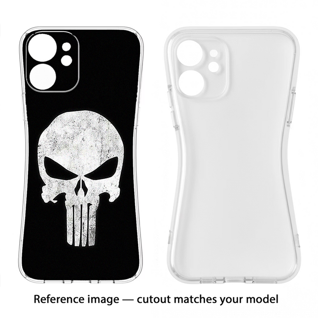 Punisher Skull Vivo V9/V9 Pro/V9 Youth Soft Case Back Cover by Casekaro