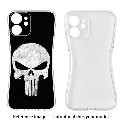 Punisher Skull Redmi Note 7/7S/7 Pro Soft Case Back Cover by Casekaro