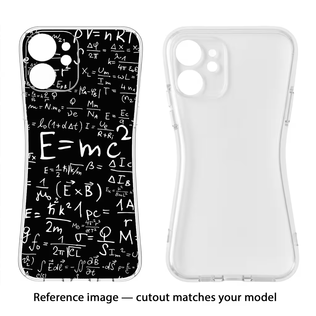 Physics Formula Redmi K50i Soft Case Back Cover by Casekaro