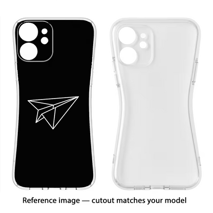 Paper Plane White Vivo Y16 Soft Case Back Cover by Casekaro