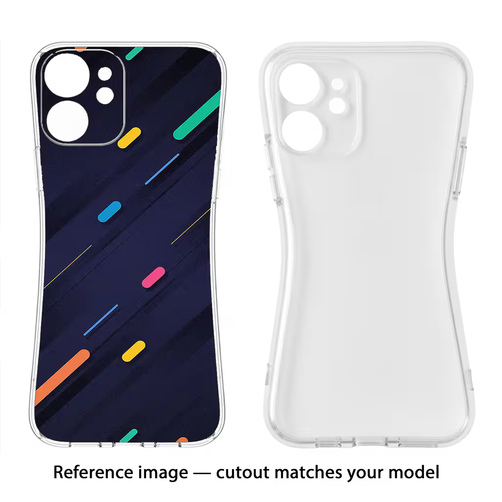 Abstract Design Vivo V7 Soft Case Back Cover by Casekaro