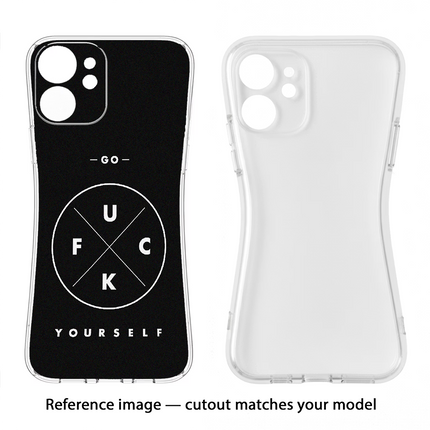Go Fuck Yourself iPhone 11 Soft Case Back Cover by Casekaro