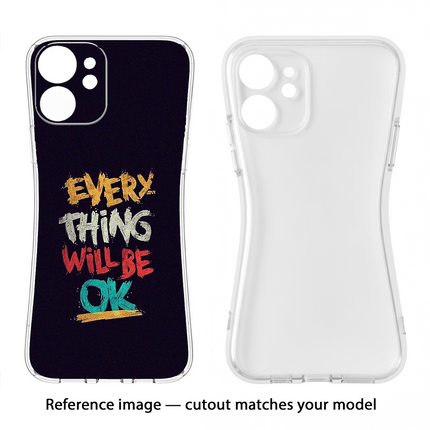 Everything Will Be Ok Moto Edge 40 Neo Soft Case Back Cover by Casekaro