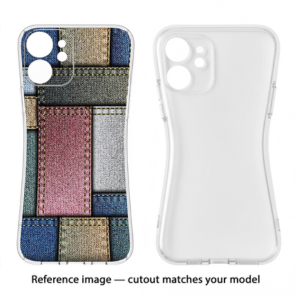 Multicolor Jeans Moto Edge 40 Neo Soft Case Back Cover by Casekaro
