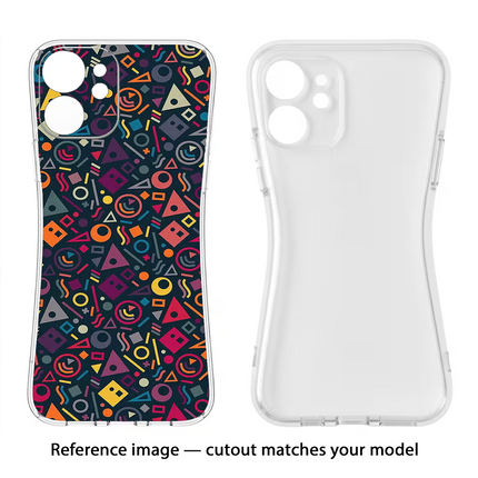 Geometric Abstract Realme C17/Realme 7i Soft Case Back Cover by Casekaro