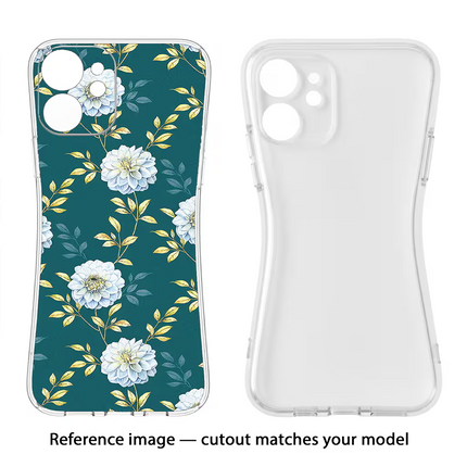 Flowers Oppo Reno12 5G Soft Case Back Cover by Casekaro