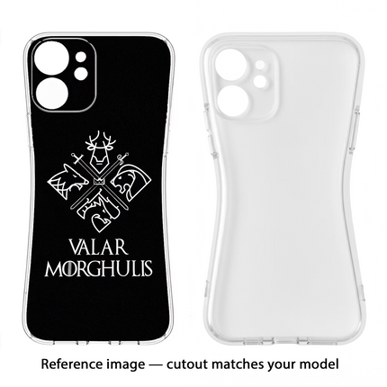 Valar Morghulis | Game Of Thrones Redmi Note 13 5G Soft Case Back Cover by Casekaro