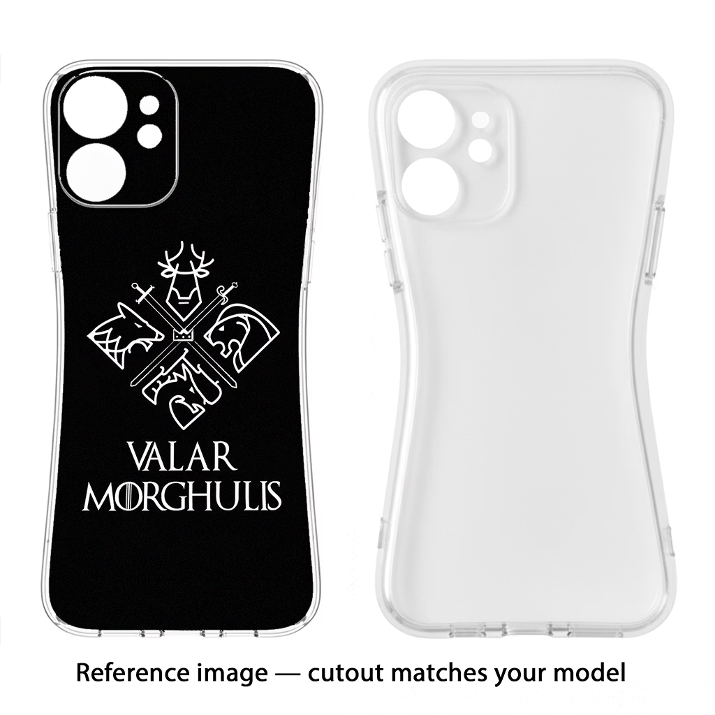 Valar Morghulis | Game Of Thrones iPhone 15 Plus Soft Case Back Cover by Casekaro