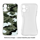 Camouflage iPhone 7 Plus Soft Case Back Cover by Casekaro