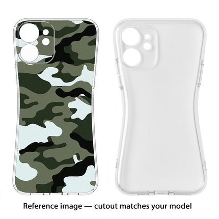 Camouflage Realme 6 Pro Soft Case Back Cover by Casekaro
