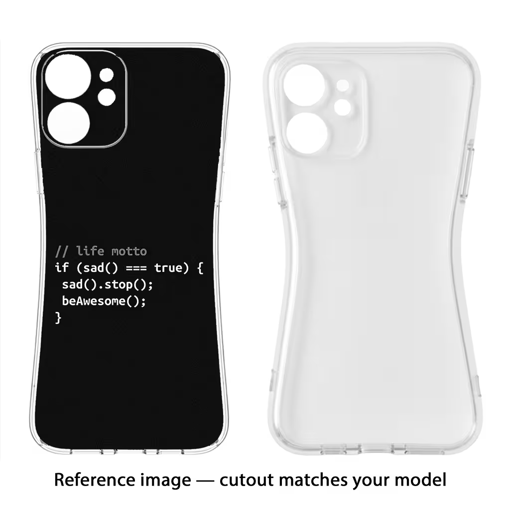 Life Motto Code Redmi 12 5G Soft Case Back Cover by Casekaro