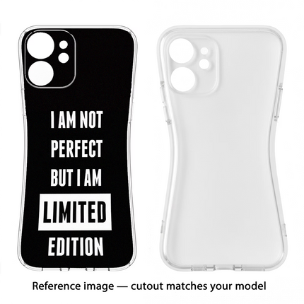 I Am Not Perfect But I Am Limited Edition iPhone 13 Soft Case Back Cover by Casekaro