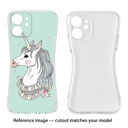 Unicorn Wallpaper Oppo Reno12 5G Soft Case Back Cover by Casekaro