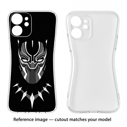 Black Panther IQOO Z7 Pro 5G Soft Case Back Cover by Casekaro