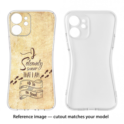 I Solemnly swear that i up to no good Nothing Phone 3A Soft Case Back Cover by Casekaro