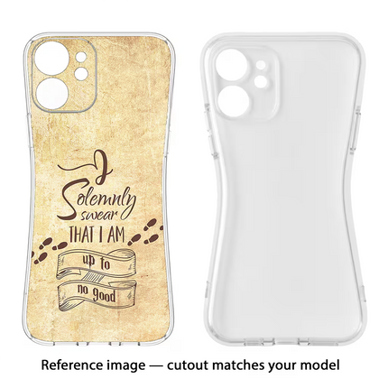 I Solemnly swear that i up to no good Vivo Y16 Soft Case Back Cover by Casekaro