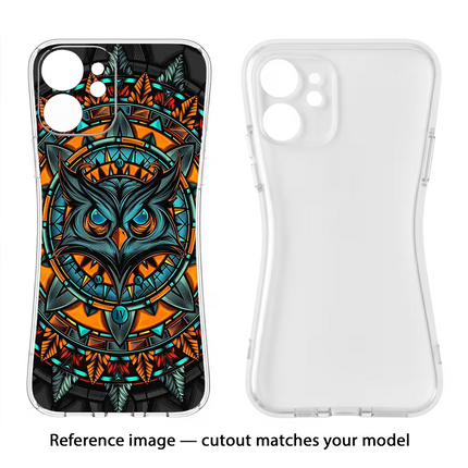 Angry Owl Art Samsung A50/A50s/A30s Soft Case Back Cover by Casekaro