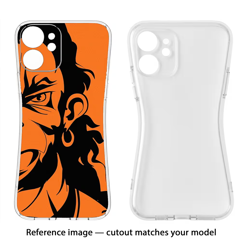 Hanuman Vivo Y55s Soft Case Back Cover by Casekaro