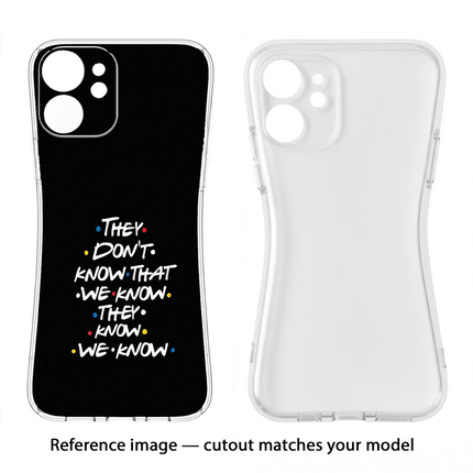 FRIENDS Dialogue Moto Edge 40 Neo Soft Case Back Cover by Casekaro