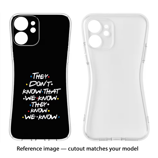 FRIENDS Dialogue Realme 1 Soft Case Back Cover by Casekaro