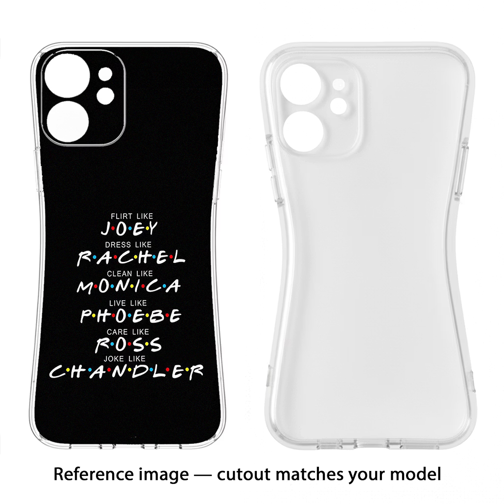 FRIENDS Character CMF by Nothing Phone 1 Soft Case Back Cover by Casekaro