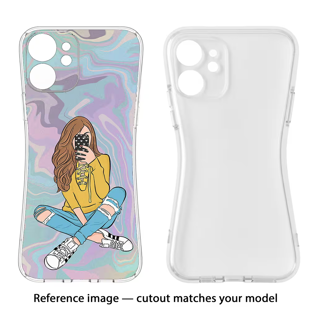 Selfie Girl Redmi Note 9 Pro/Pro Max Soft Case Back Cover by Casekaro