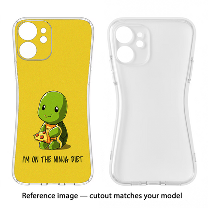 I'm on Ninja Diet Nothing Phone 3A Soft Case Back Cover by Casekaro