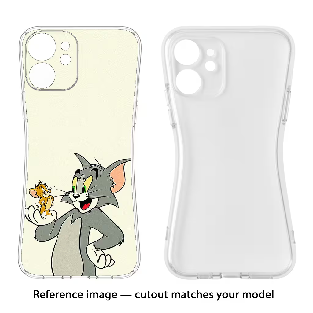 Tom & Jerry Realme C20 Soft Case Back Cover by Casekaro