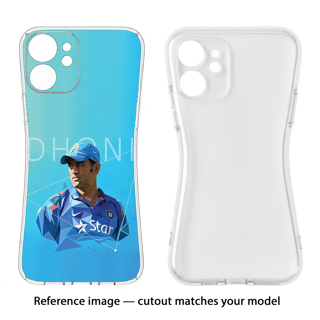 Dhoni Artwork Moto G82 5G Soft Case Back Cover by Casekaro