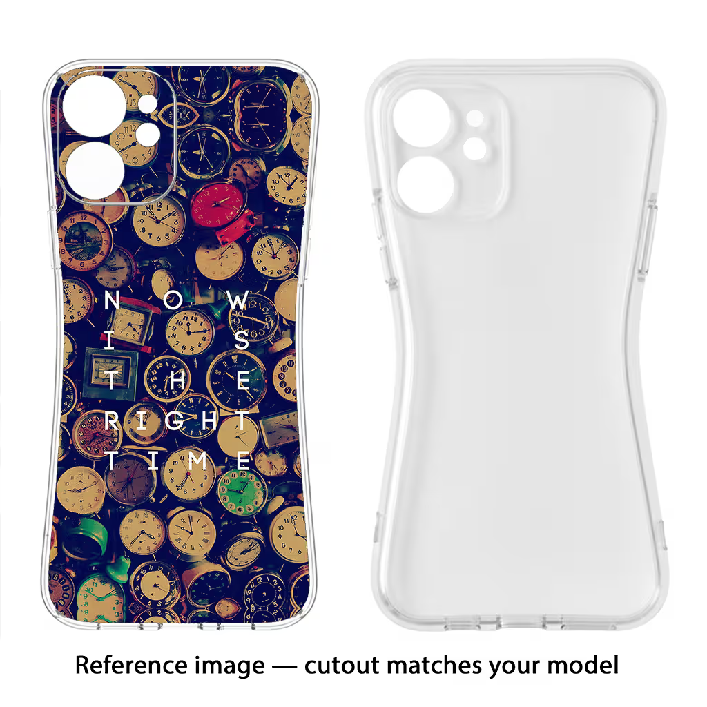 Now is the Right Time Quote Samsung S20 FE Soft Case Back Cover by Casekaro