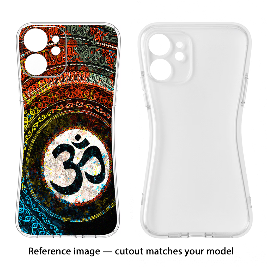 Om Cultural Vivo X200 FE Soft Case Back Cover by Casekaro