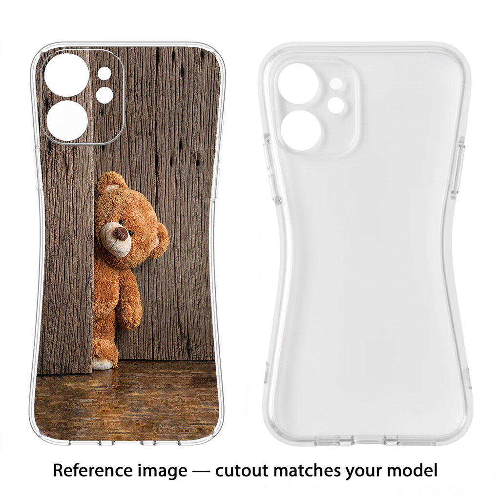 Teddy Wooden Vivo Y39 5G Soft Case Back Cover by Casekaro