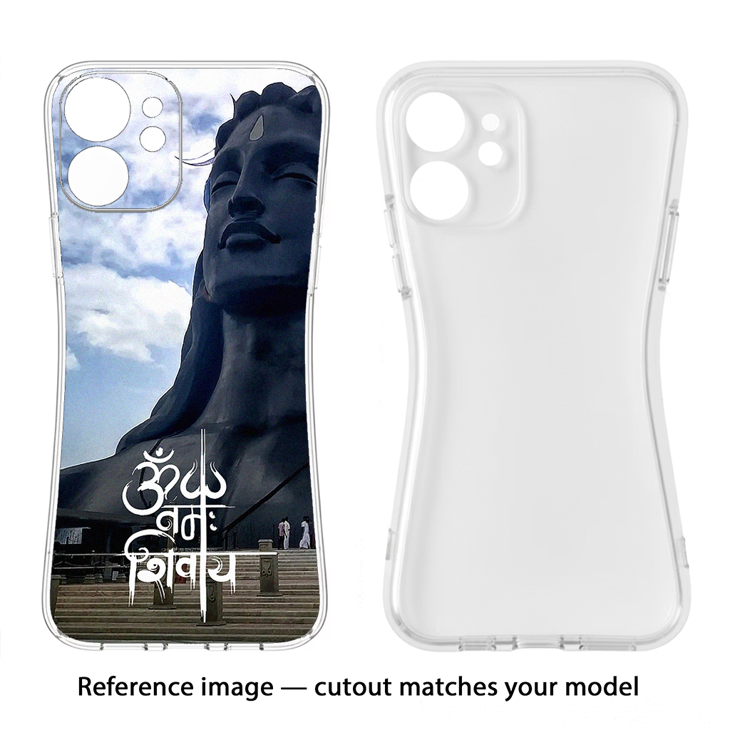 Om Namah Shivay iPhone 15 Pro Soft Case Back Cover by Casekaro
