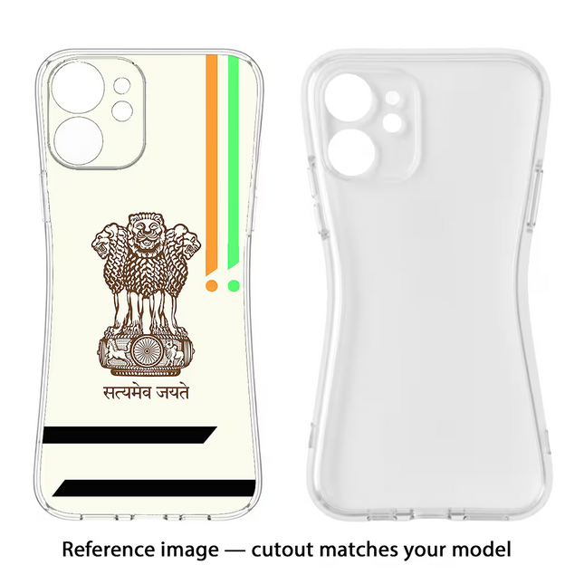 Satyamev Jayate Brown Logo OPPO K12x Soft Case Back Cover by Casekaro