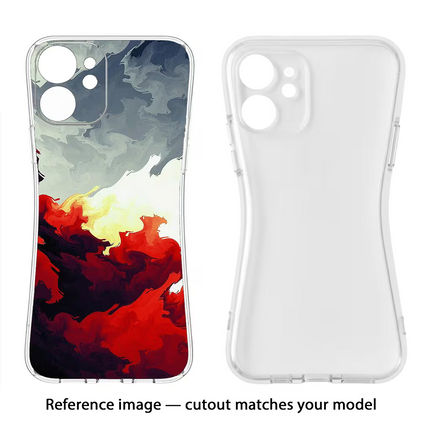 Fire Cloud Oneplus Nord CE 5G Soft Case Back Cover by Casekaro