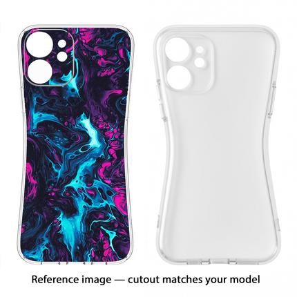 Abstract iPhone 13 Soft Case Back Cover by Casekaro
