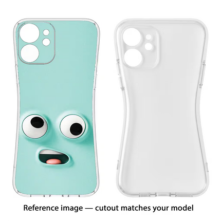 Funny Cartoon iPhone 5/5s Soft Case Back Cover by Casekaro