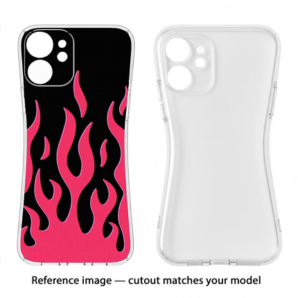 Fire Flames iPhone 11 Soft Case Back Cover by Casekaro