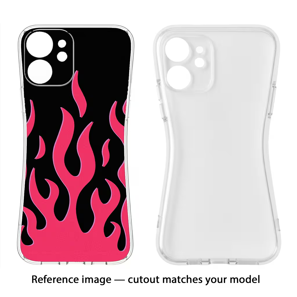 Fire Flames Oppo A3 Pro 5G Soft Case Back Cover by Casekaro