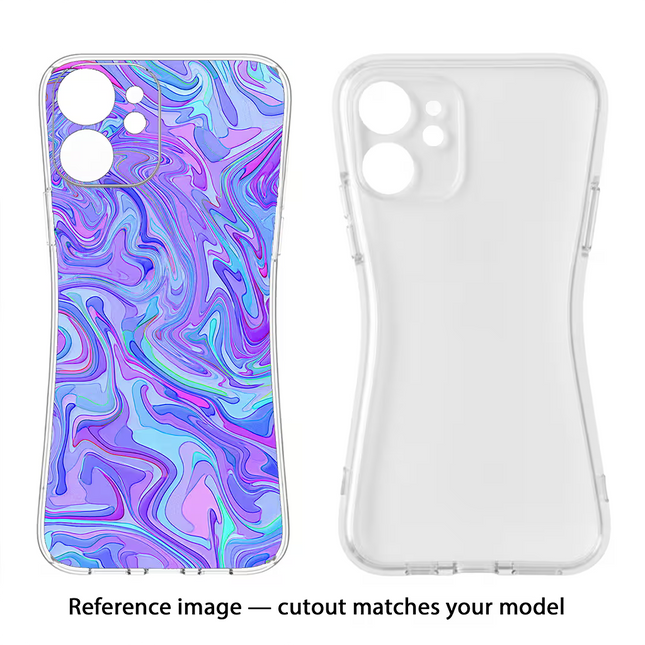 Glitter Realme 1 Soft Case Back Cover by Casekaro